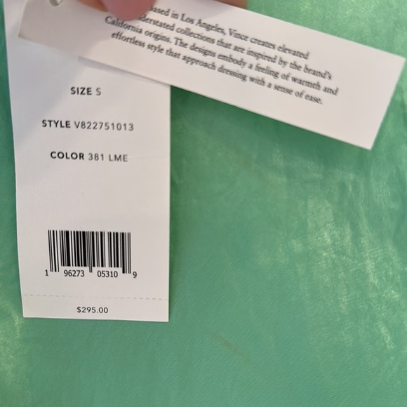 Vince slip midi dress bright green - Picture 8 of 9